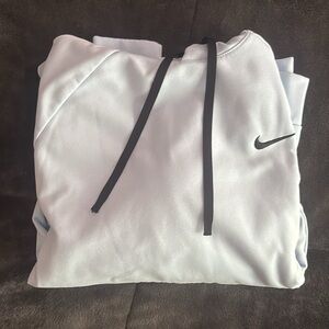 Men’s Medium Nike Therma Fit Hoodie Baby Blue